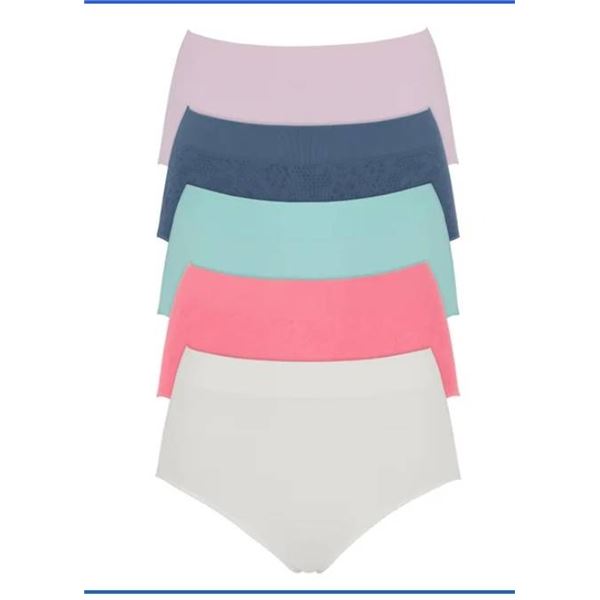 Jones New York Seamless Brief Pack of 5 – Size L/G