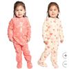 Image 1 : Pekkle Microfleece Sleepers, 2-Piece Set, 3T Size
