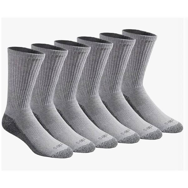 10 Pairs Dickies Dri-Tech Crew Socks Performance Work Socks Size 6-12