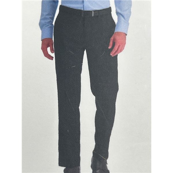 Haggar Comfort Performance Dress Pant 32 x 32 Straight Fit Black