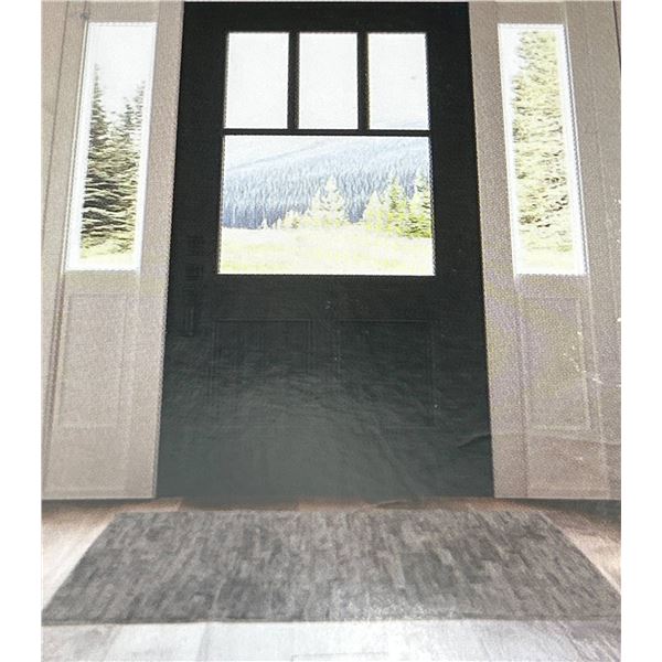 Eddie Bauer Accent Rug, 76 cm x 114 cm (30 in x 45 in), Gray Patterned