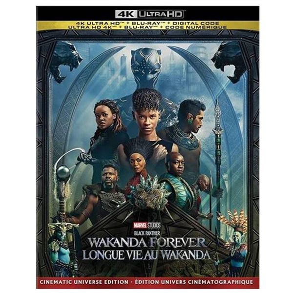 Black Panther: Wakanda Forever 4K Ultra HD + Blu-ray + Digital Code Edition