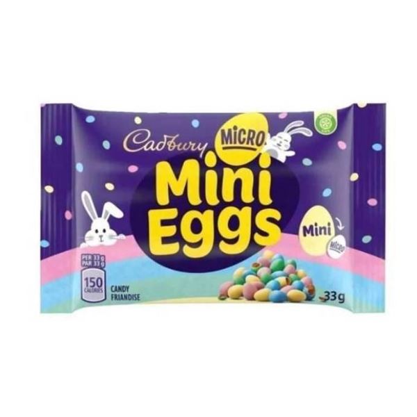Cadbury Micro Mini Eggs, 48 x 33 g, Bulk Pack