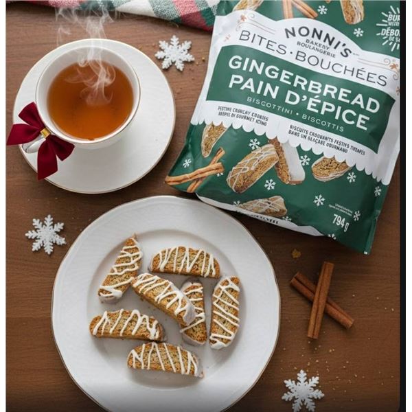 Nonni’s Bakery Gingerbread Bites, 794 g, Limited Edition