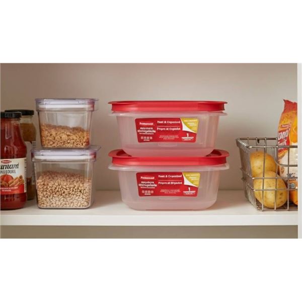 Rubbermaid Easystore 7 Cup Storage Container with SecureGrip Lid (Set of 2)