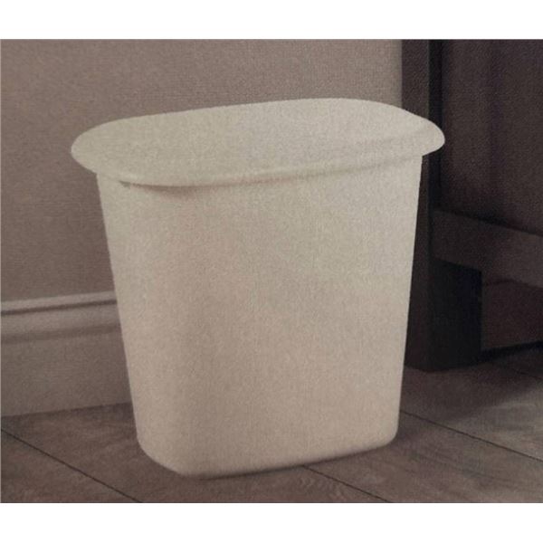 Rubbermaid 1.5 Gallon Vanity Wastebasket, 3 Units