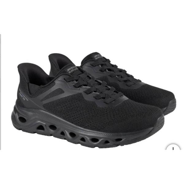 Skechers Men’s Glide Lite Shoes with Swift Fit Size 10, Black
