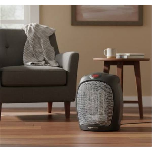 Amazon Basics Portable Ceramic Space Heater with Power Cord