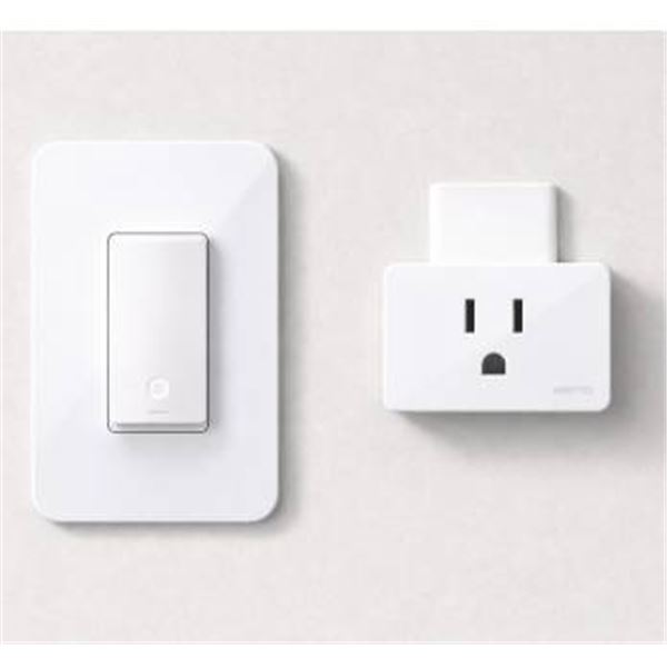 WeMo Smart Home Starter Kit With WiFi Smart Plug and Light Switch
