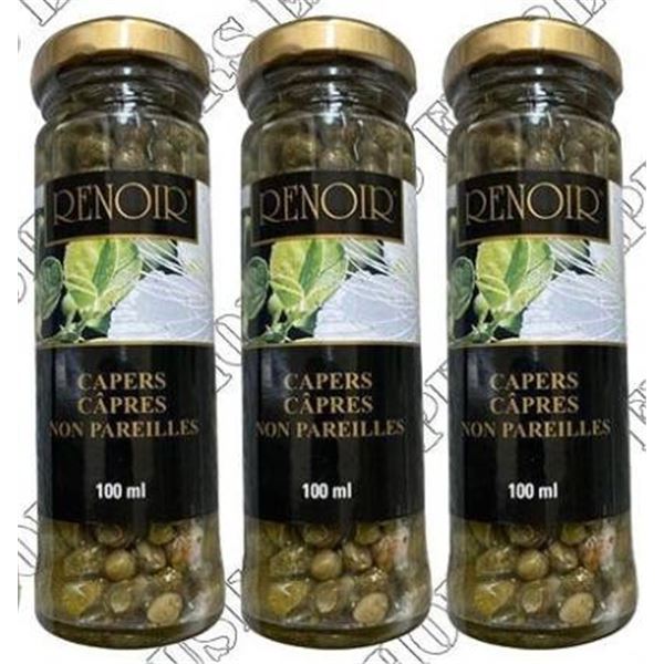 Three Renoir Capers Non Pareilles 100 ml Each
