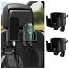 Image 1 : ACETEND 2 Pack Portable Seat Cup Holder With Multifunctional Mount