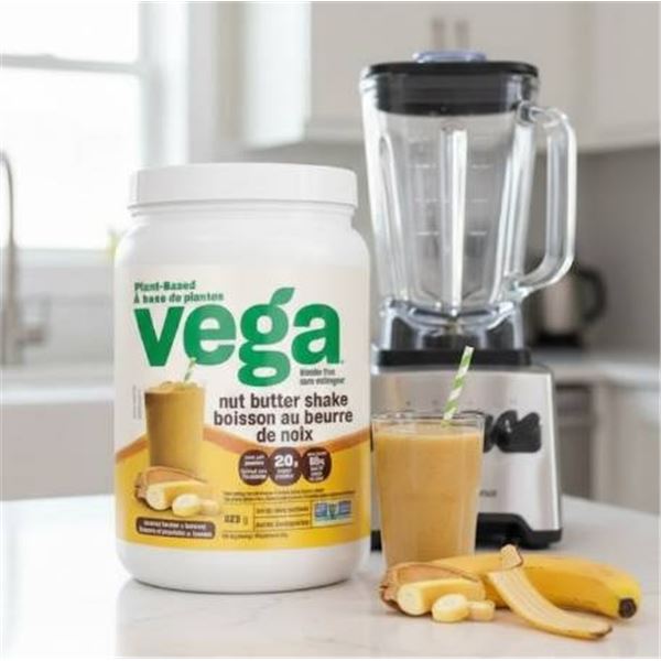 Vega Nut Butter Shake, Plant-Based Protein, 825 g