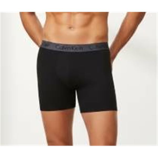 Calvin Klein 4-Pack Boxer Briefs – Size M/M – Cotton Modal