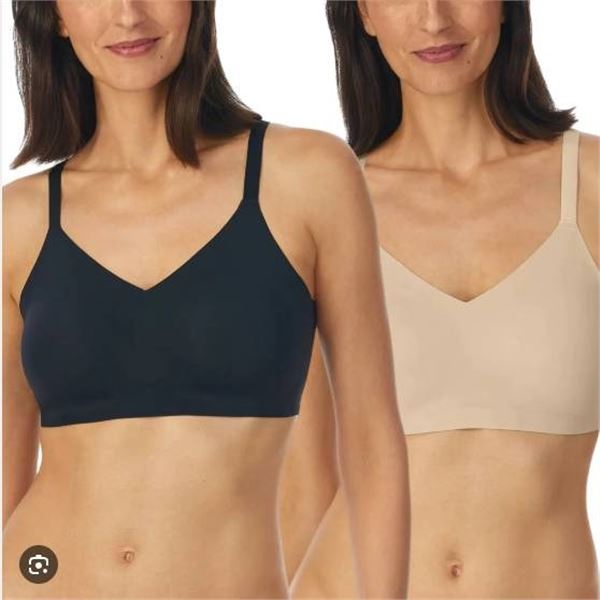 Halston Seamless Bra 2-Pack Model: H, Size: M/M