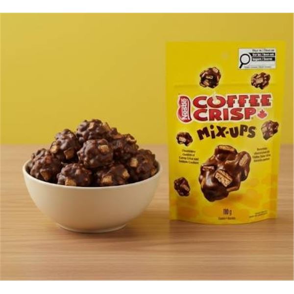 Lot of 6 – Nestle Coffee Crisp Mix-Ups 110g Bags