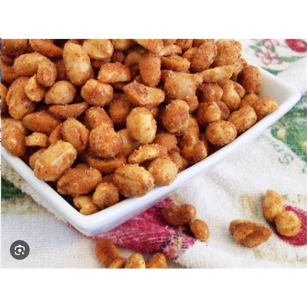 Mighty Marked Honey Roasted Peanuts, 12 Packs of 125g Each