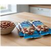 Image 1 : Blue Diamond Roasted Salted Almonds, 18 Pouches, Net Weight 414 g