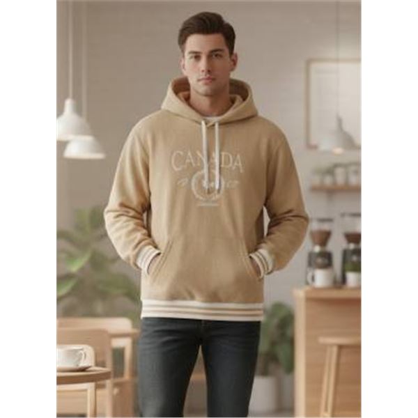 Souvenirs Northern S/P Terry Hoodie with Embroidered Canada Design