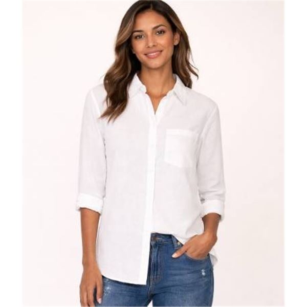 Gap Women’s Long-Sleeve Shirt, Size L/G, Model 3921002