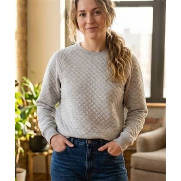 Cloudveil Quilted Sweater XL TG Gray, Model 1983568
