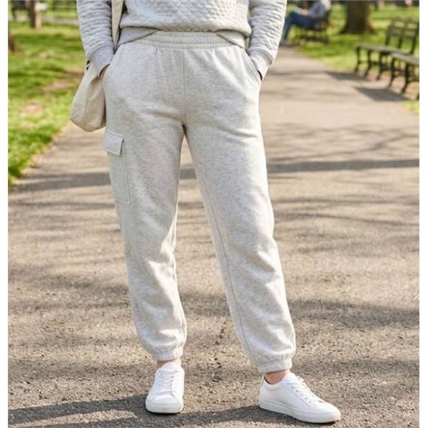 Tuff Athletics 193076 Sweatpants in Gray, Size S/P