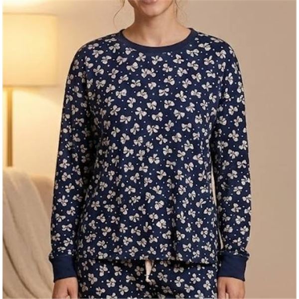 Kate Spade Two-Piece Pajamas  with Floral Pattern Size XL