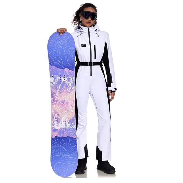 Yeefine Women’s Ski Suit One Piece Snow Suits Waterproof Snowboard Suit