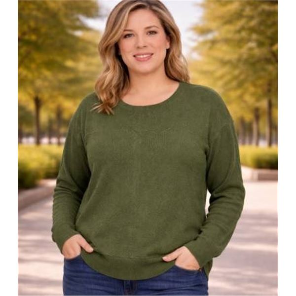 Buffalo David Bitton Women’s Long Sleeve Knit Sweater XL/TTG