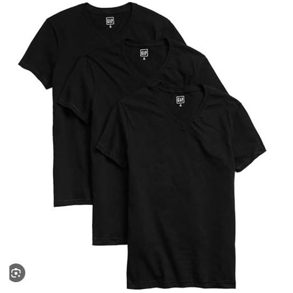 Banana Republic 3-Pack Essential T-Shirts XL/GT Cotton Stretch Crew-Neck