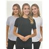 Image 1 : Bench Ladies Comfort T-Shirts, 3-Pack, S/P Size, Multi-Color