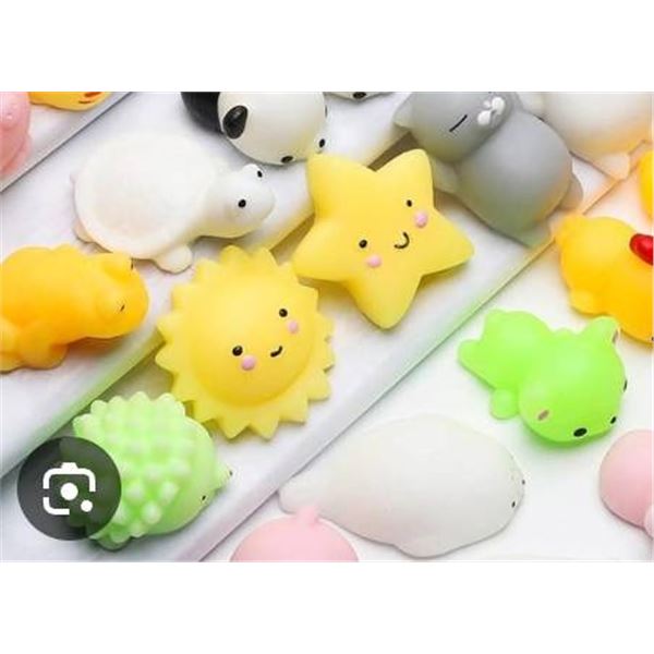Mochi Squishy Fidget Toys, Stress Relief Sensory Toys **May Vary From Stock Photo**
