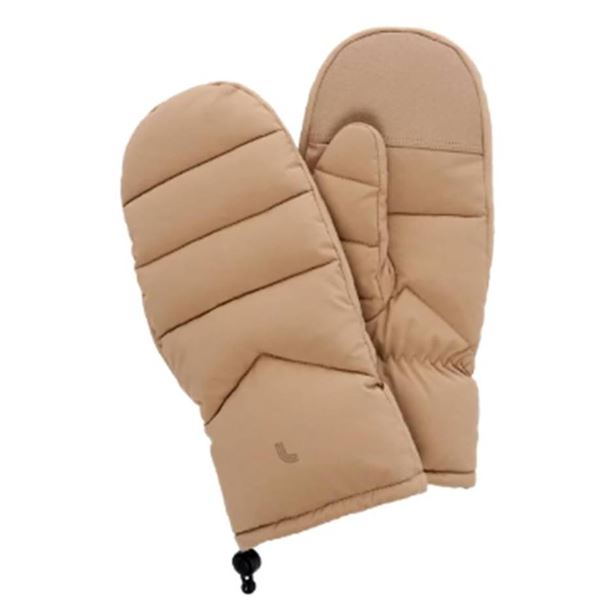 Lole Down Lite Outdoor Mittens S/P in Camel Color