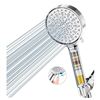 Image 1 : Cobbe CB-KSCD401-3-CA 6-Function Shower Head with Filters, Chrome