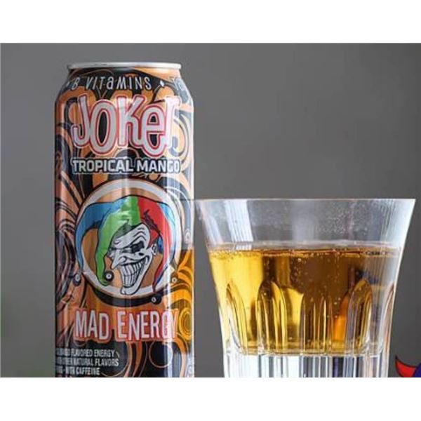 Joker Mad Energy Tropical Mango 473 mL Cans (12-Pack)