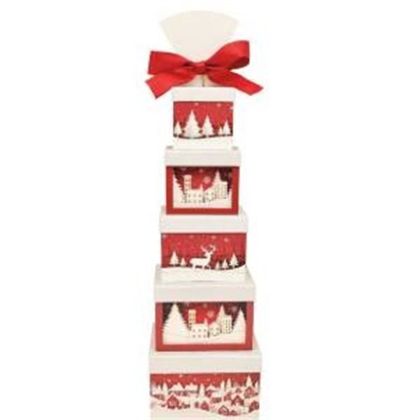 Holiday Treat Tower Gift Set With Assorted Snacks, 1.7 kg