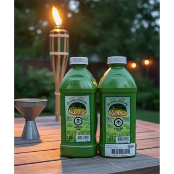 3 Sierra Citronella Poison Bottles