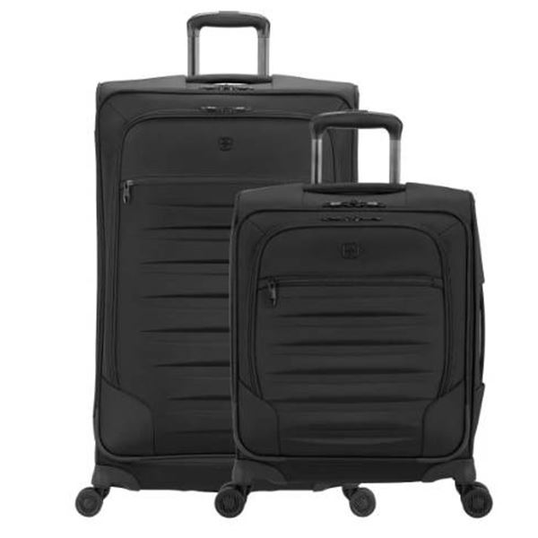 SwissGear 2-Piece Opulence Luggage Set With Carry-On and Checked-In Luggage