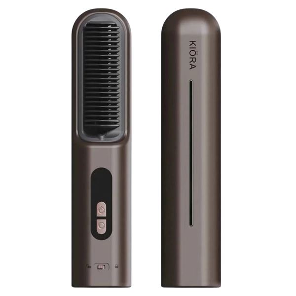KIORA Anion Cordless Hair Straightener Brush