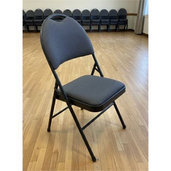 Set of 4 Fabric Padded Folding Chair