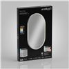 Image 1 : Artika Royce Oval LED Mirror With Integrated Defogger