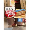 Image 2 : Lot of 12 – Snack Pack Chocolate Pudding Cups, Each pack containing 4 x 99g