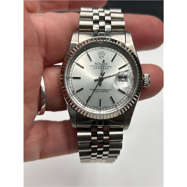 Rolex (STYLE) Oyster Perpetual Date Automatic Watch with Stainless Steel Bracelet