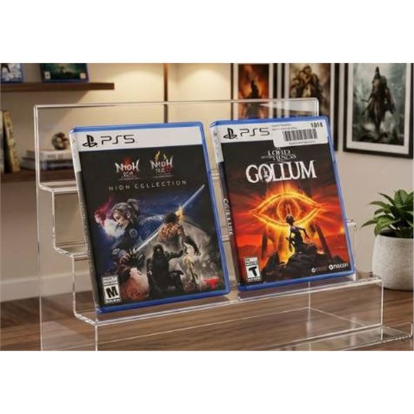 PS5 Game Lot: Nioh Collection and The Lord of the Rings: Gollum