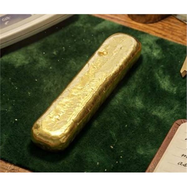 computer pin recovery ingot ( purity unknown) approx 90 grams