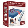 Image 2 : Mattress Vacuum Bag for King and Cal-King Sizes with Straps Included