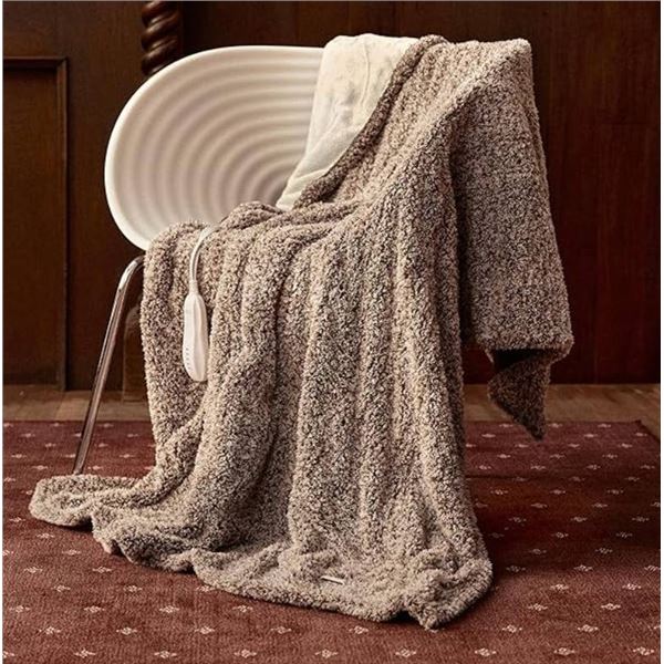 Templecot Heated Throw 50 in x 60 in (Racoon Design)