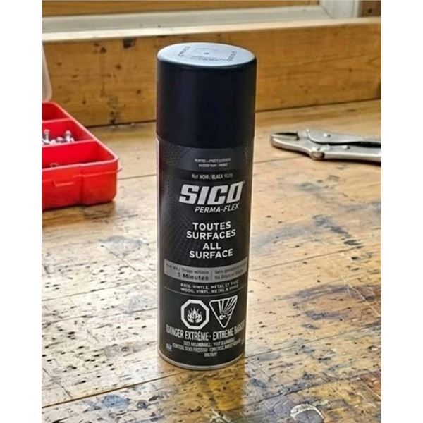 SICO Perma-Flex All Surface Outdoor Paint Primer, Black Matte – 6 x 340g