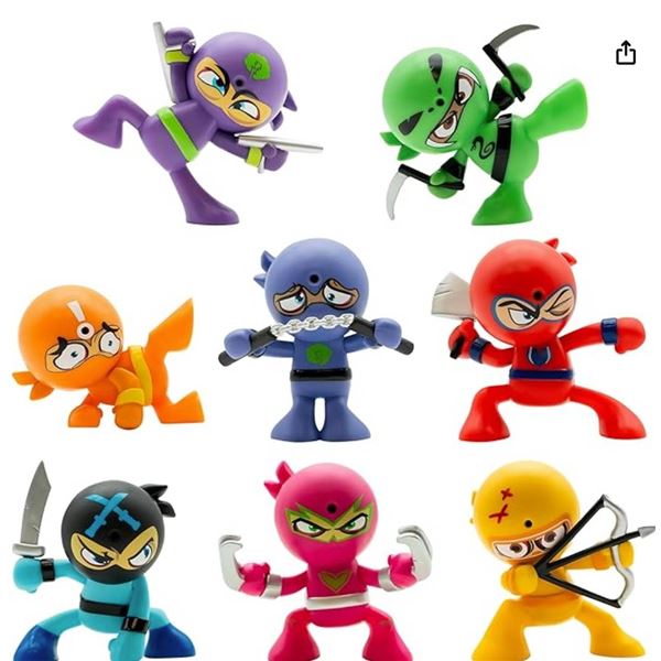 Fart Ninjas Party Pack (4 toy ninjas)