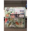 Image 2 : Floral Area Rug, 2×10, Green, Machine-Washable