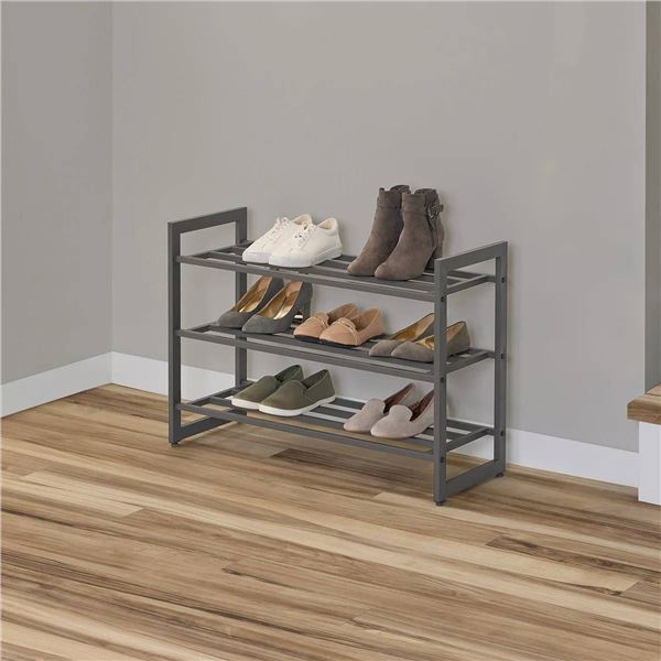 Neatfreak 3-Tier Stackable Shoe Rack – 77x29x84 cm